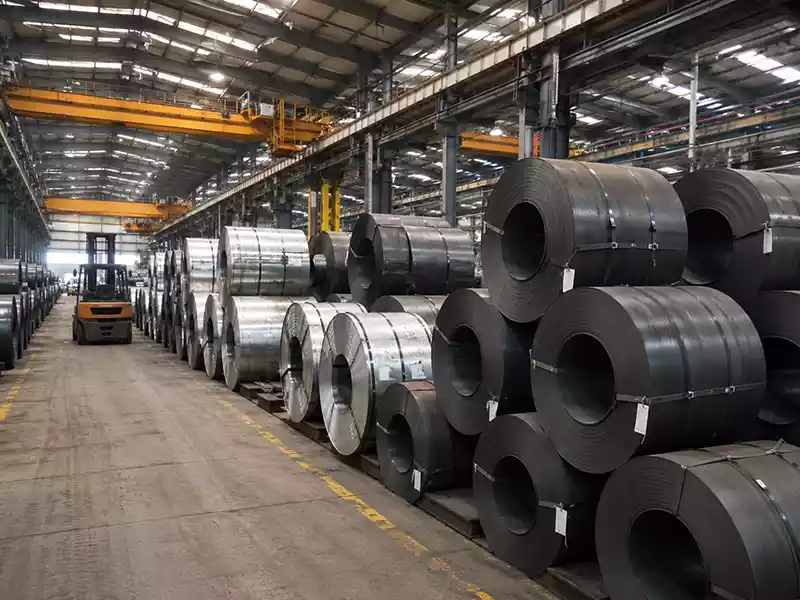 Steel coil warehouse for export supply